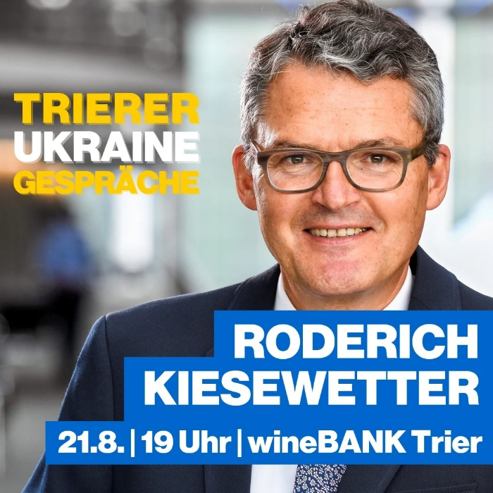 Trierer Ukraine Gespräche mit Roderich Kiesewetter